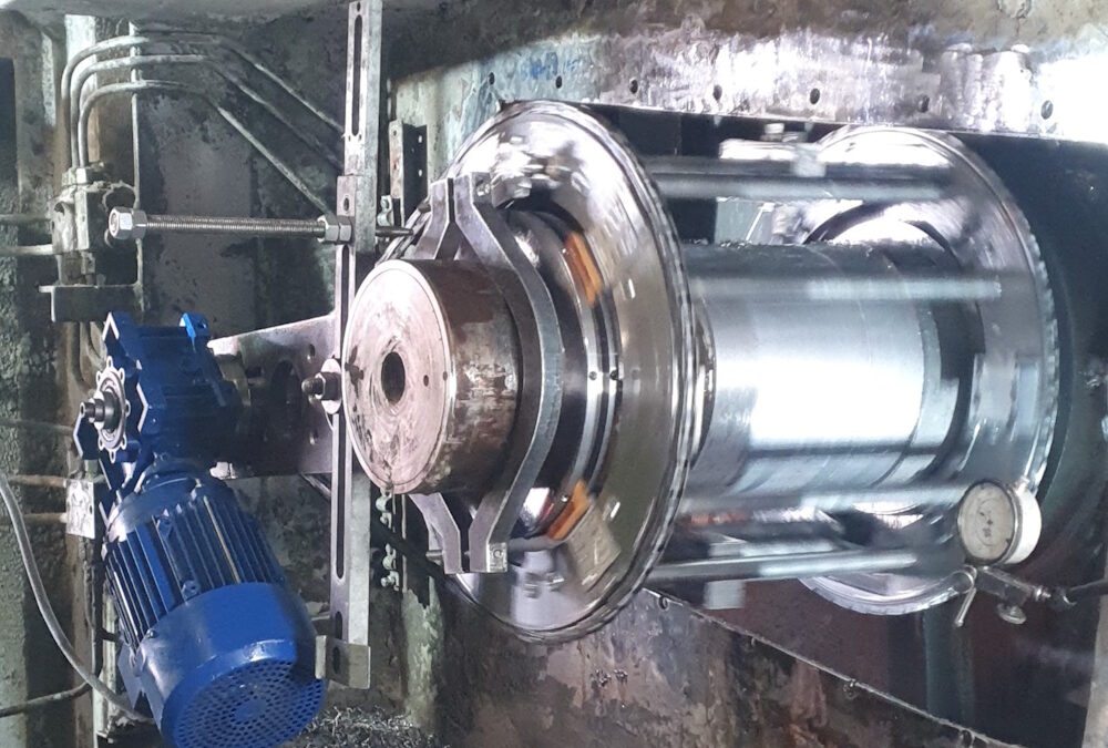 Shaft Machining and Sleeving at a Cement Works
