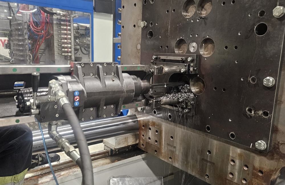 Deep Hole Drilling on an Extrusion Press